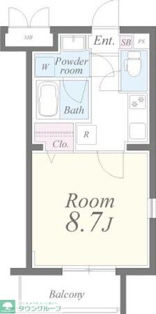 エスペランサの物件間取画像